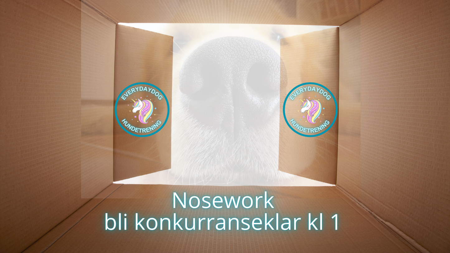 Nosework - bli konkurranseklar kl 1